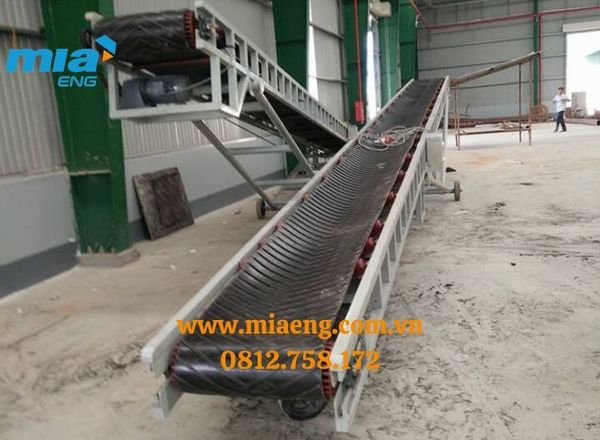 Băng tải cao su gân V